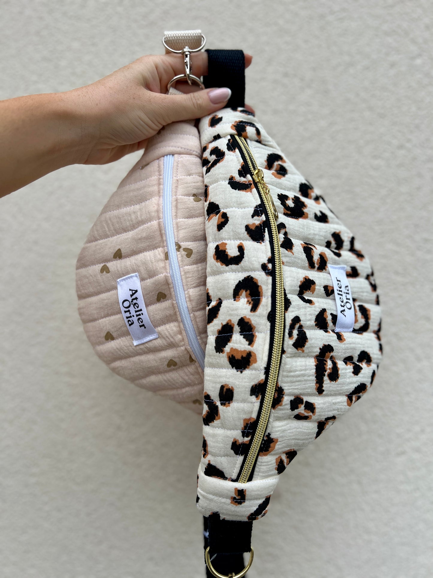 Banane personnalisable gaze de coton/coton