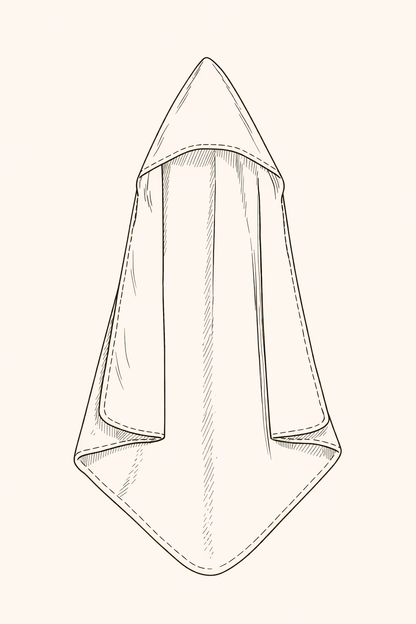 Cape de bain personnalisable