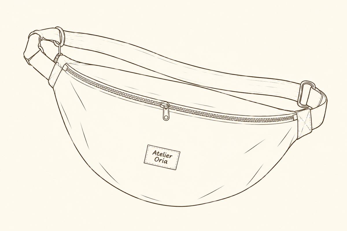 Banane à langer personnalisable