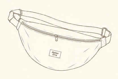 Banane à langer personnalisable