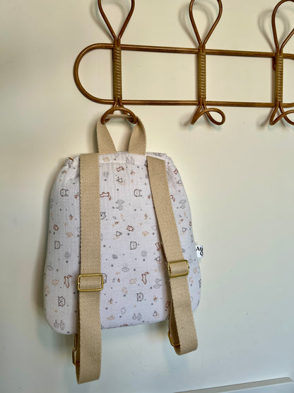 Petit sac à dos crèche/maternelle personnalisable