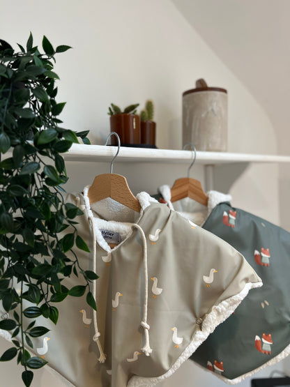 Cape de pluie Oscar gris ( taille 6 mois ) EN STOCK