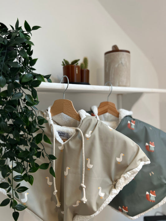 Cape de pluie Oscar gris