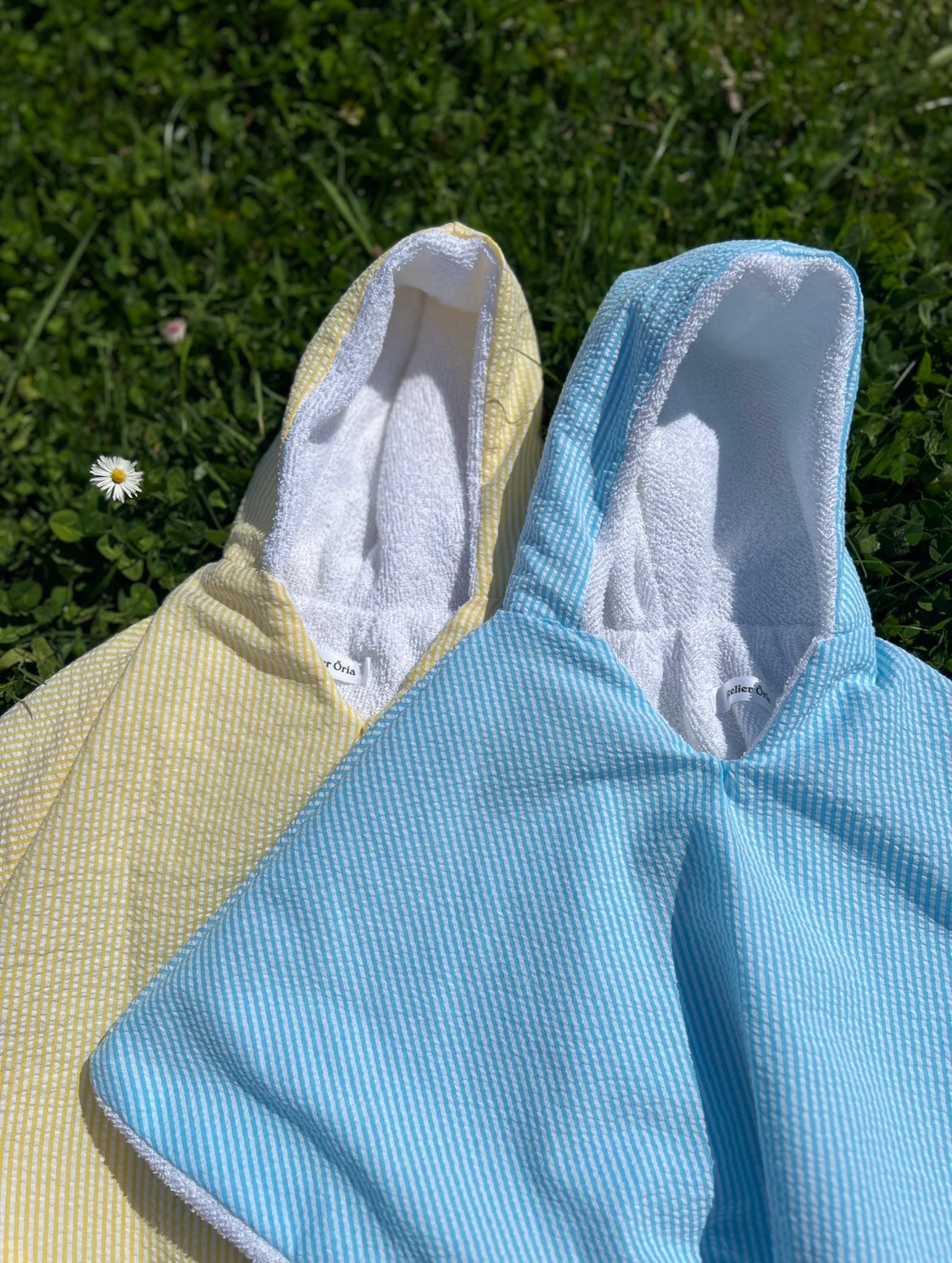 Poncho de plage doublé Solal