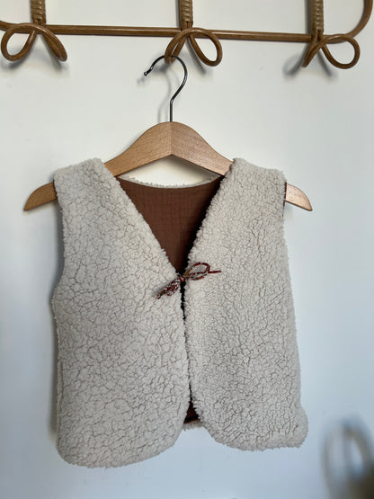 Gilet berger réverisble bébé&enfant