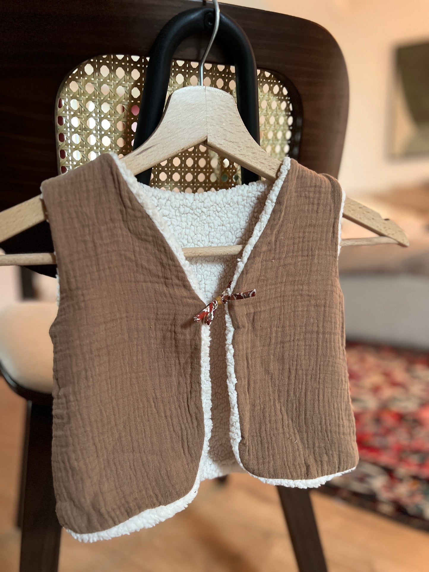 Gilet berger réverisble bébé&enfant