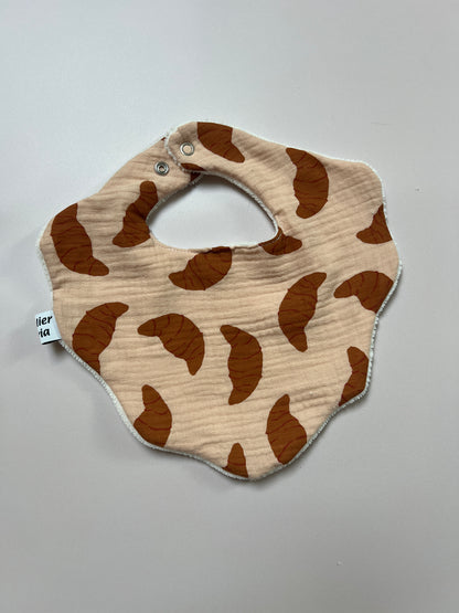 Bavoirs bandanas fleurs pour bébé personnalisable