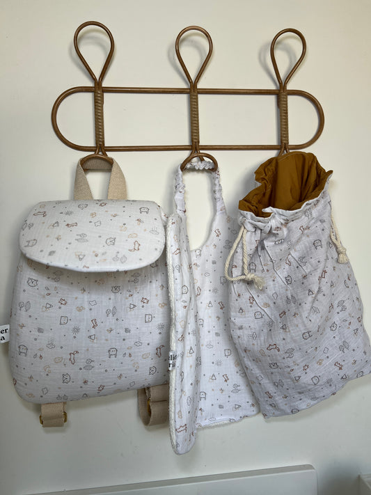 Pack rentrée à la maternelle/crèche/nounou personnalisable