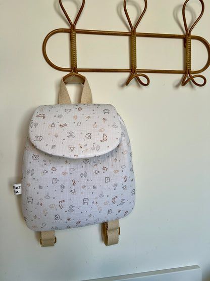 Petit sac à dos crèche/maternelle personnalisable