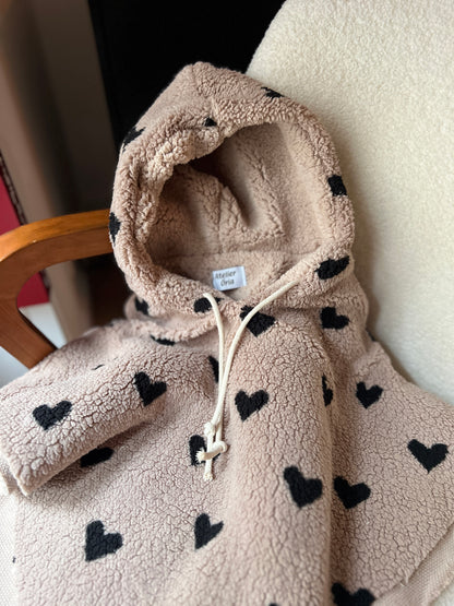 Poncho Sherpa Noé ( 12-36 mois) EN STOCK