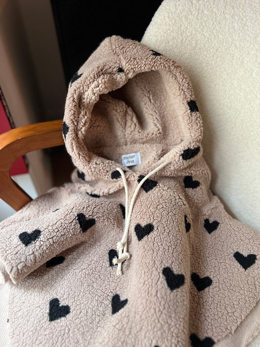 Poncho Sherpa Noé ( 12-36 mois) EN STOCK