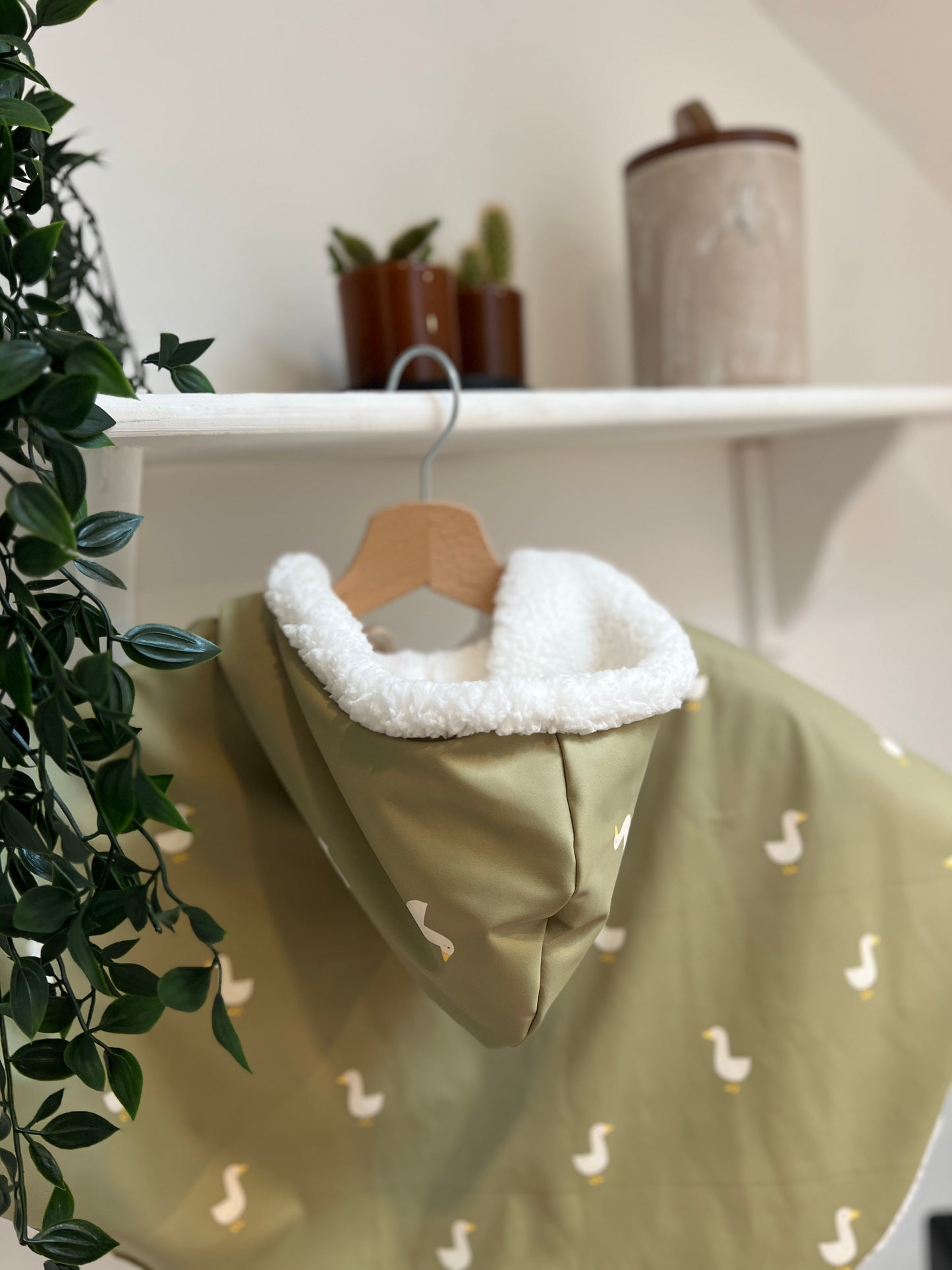 Cape de pluie Oscar kaki