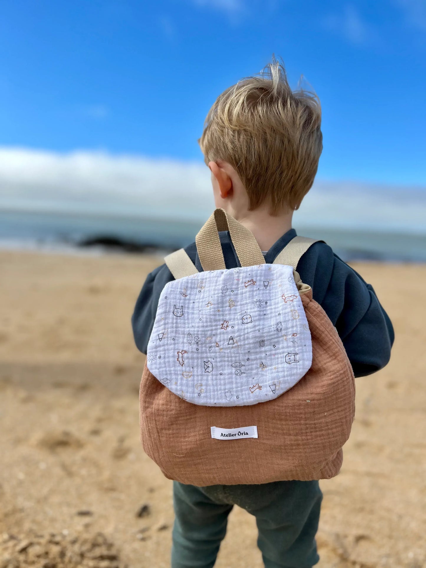 Petit sac à dos crèche/maternelle personnalisable