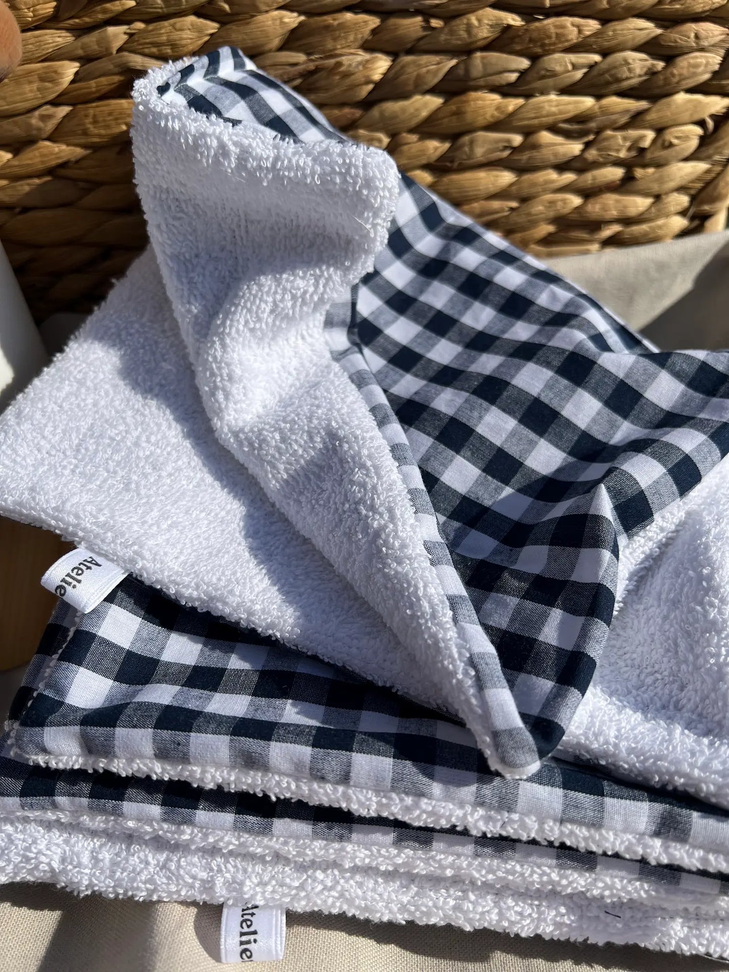 Serviette visage - format lingette XL personnalisable