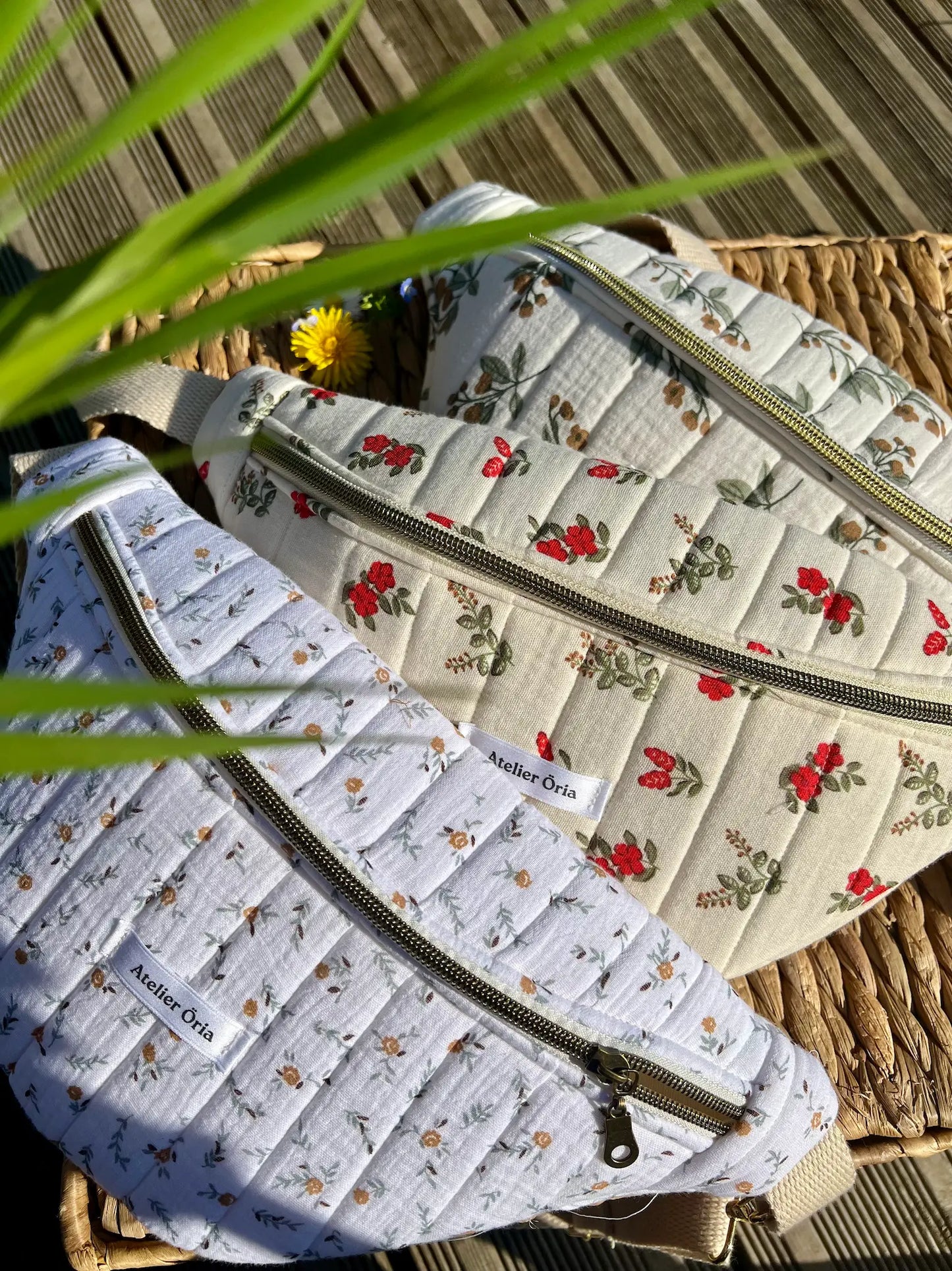 Banane personnalisable gaze de coton